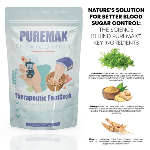 PUREMAX SugarControl Therapeutic FootSoak 