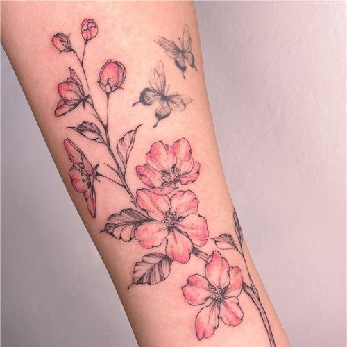 Cherry Blossom Tattoos: Meanings, Designs and Ideas – neartattoos