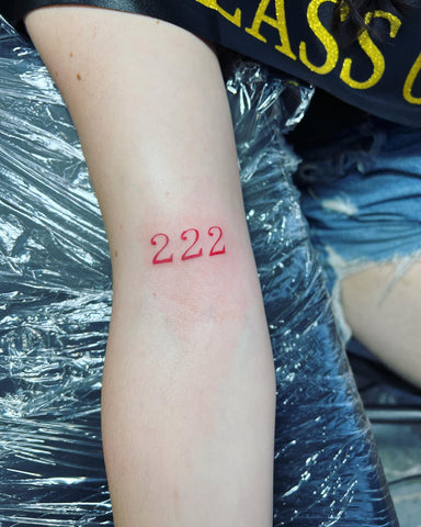 17 Attractive 222 Tattoo Ideas  Design With Meaning