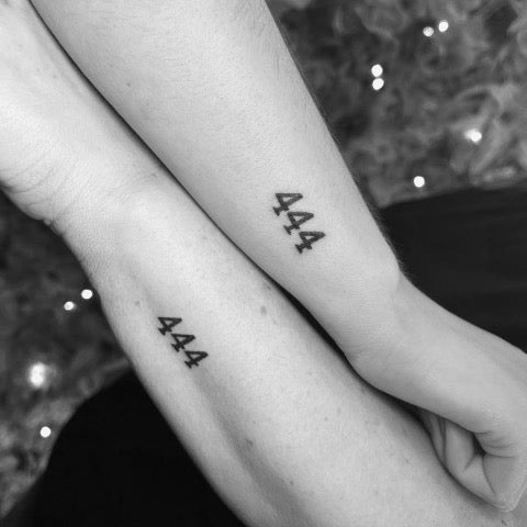 444 Tattoo Couple