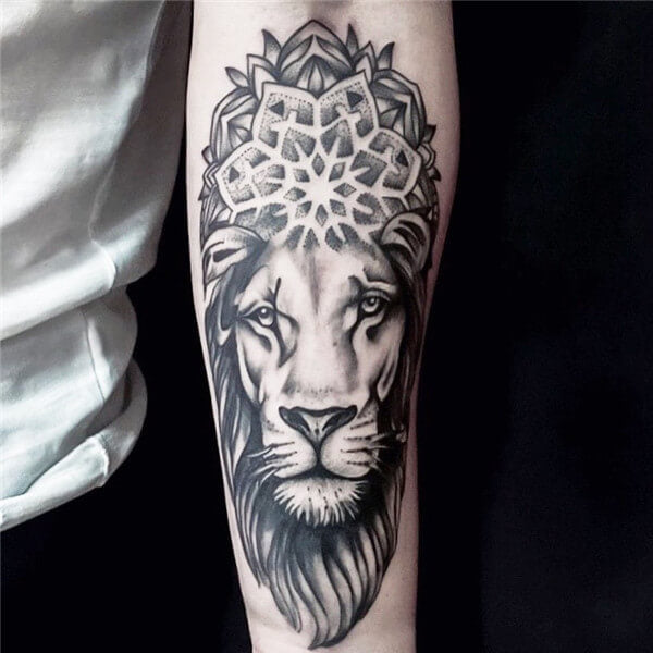 Arm Lion Tattoo