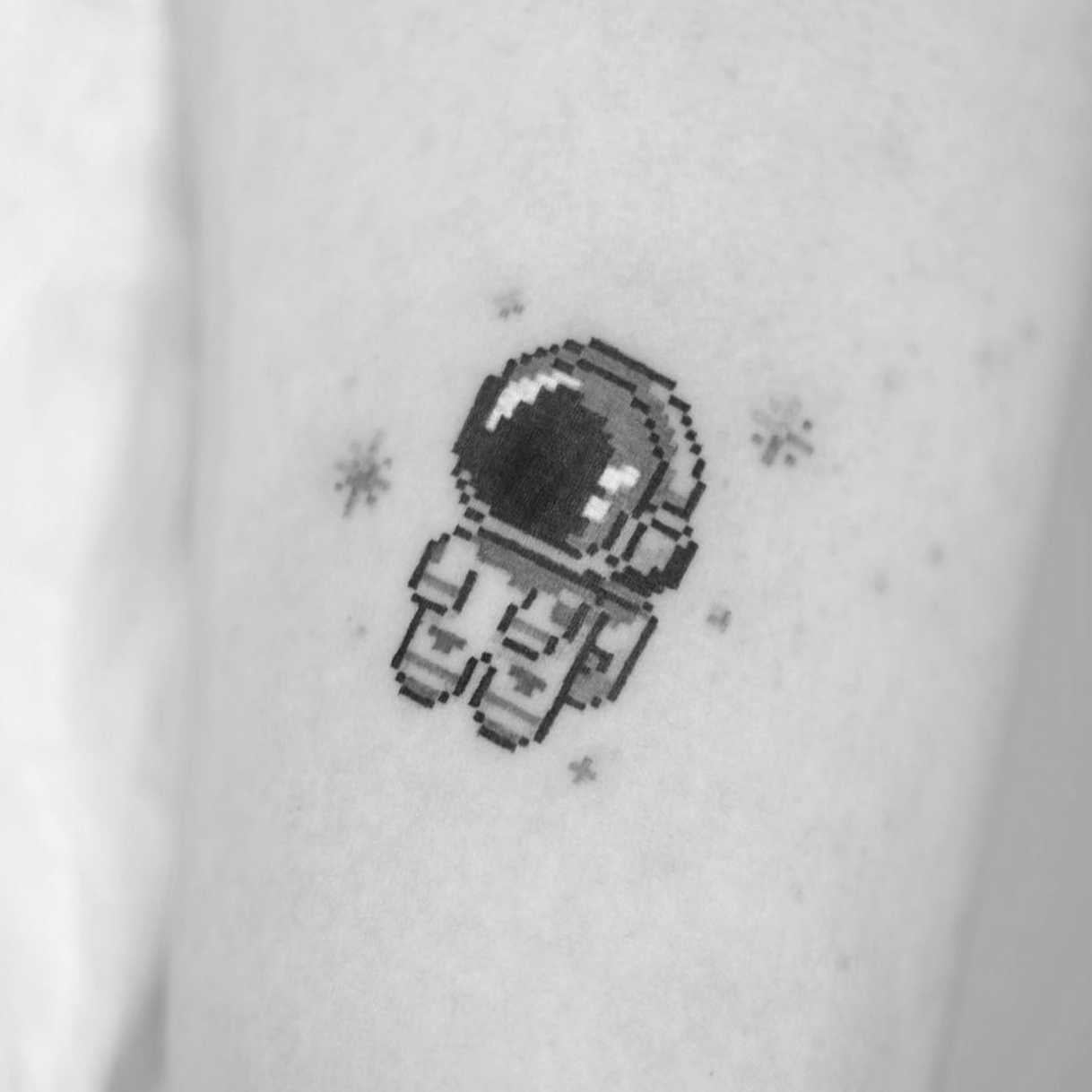 Astronaut Tattoo