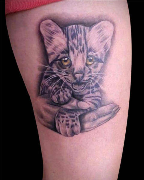 Baby Tiger Cub Tattoo