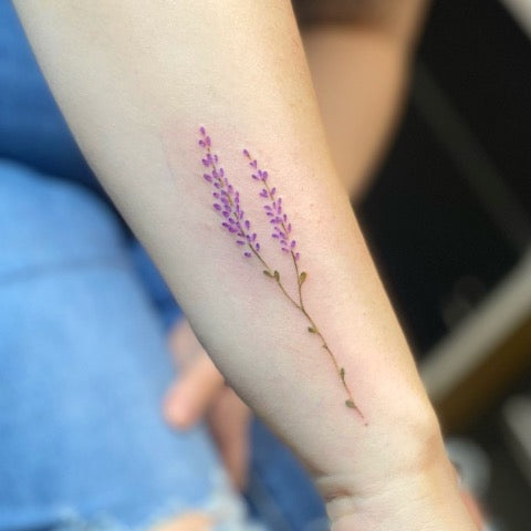 Best Lavender Tattoos