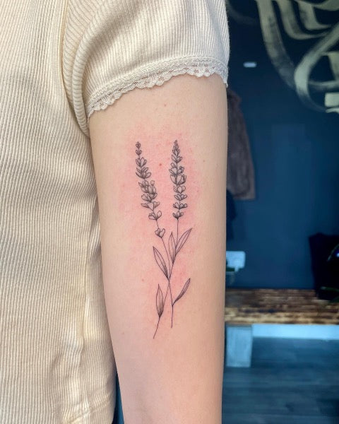 Best Lavender Tattoos