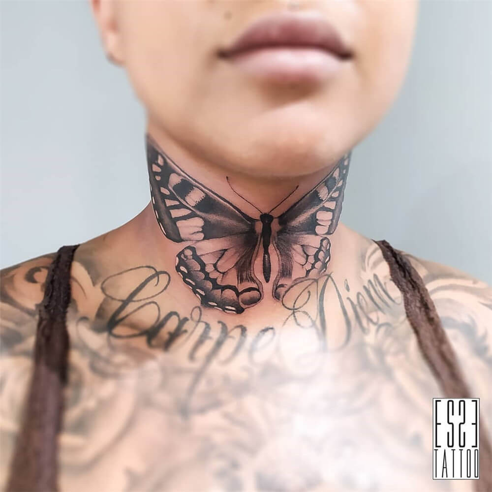 30 Amazing Tattoo on Neck for Women with FAQs
