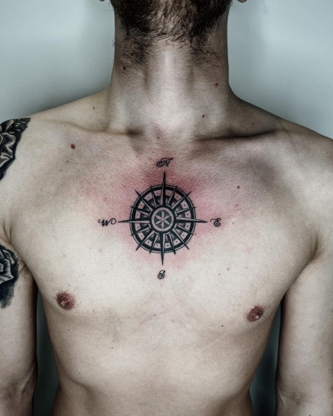 35 Bold Chest Tattoos for Men