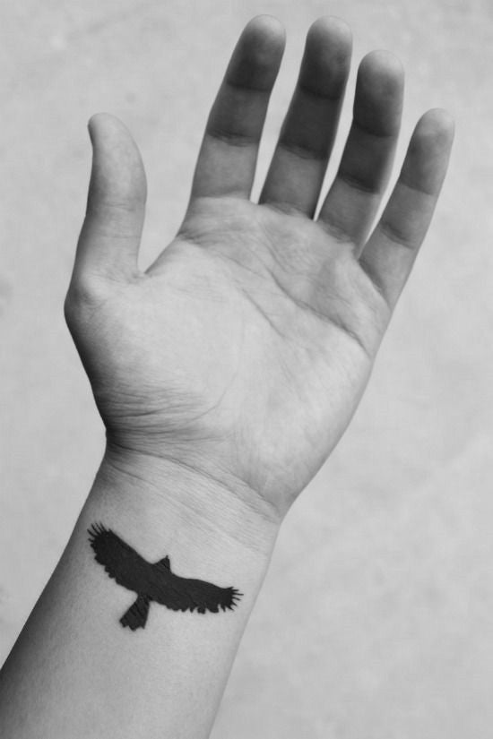 Crow tattoo by Mark Ostein  Photo 17863