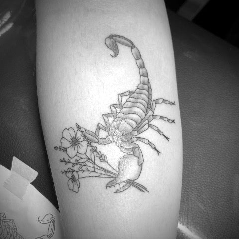realistic scorpion tattoo - Design of TattoosDesign of Tattoos