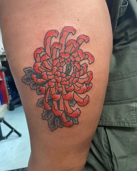 Tattoo uploaded by Emdoh • Chrysanthemum flower heads • Tattoodo