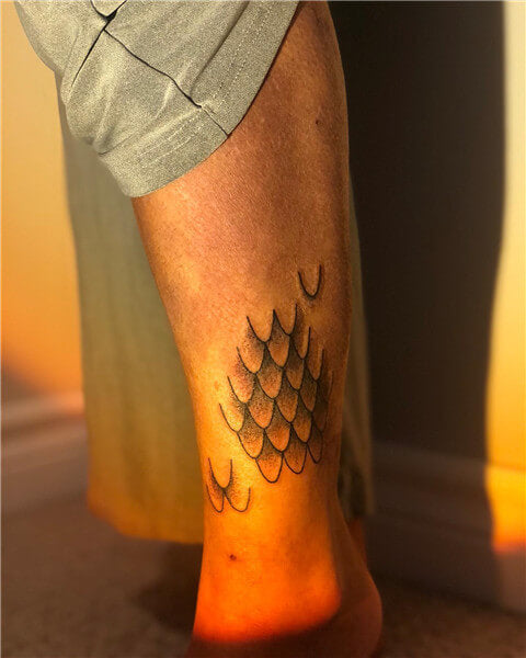 Dragon Scale Tattoo