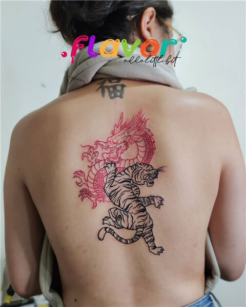 Dragon Tiger Tattoo