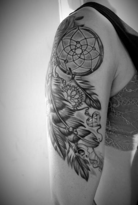 Dreamcatcher Sleeve Tattoo