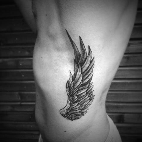 Feather Rib Tattoo