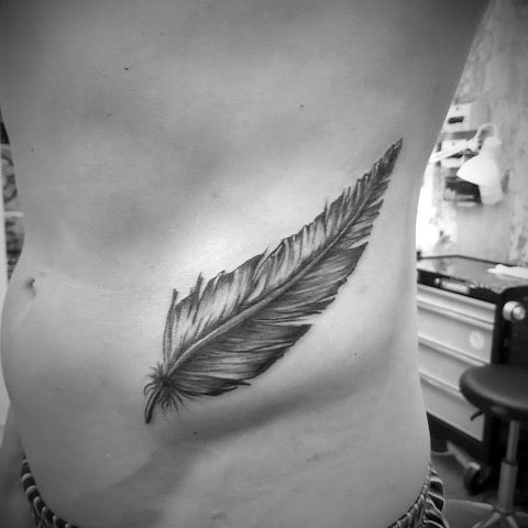 Feather Rib Tattoo