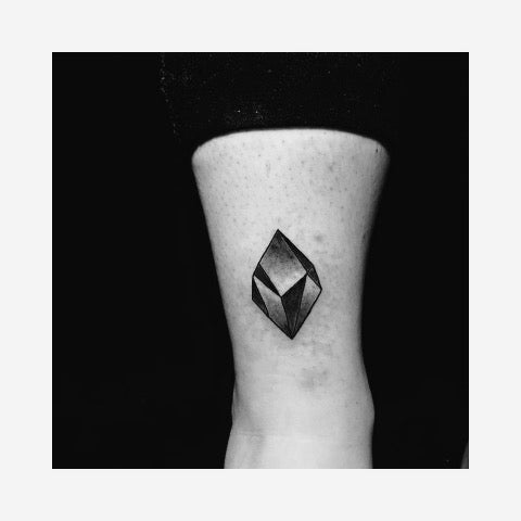Geometric Diamond Tattoos
