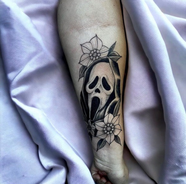 Ghostface Tattoo Meanings Designs and Ideas  neartattoos