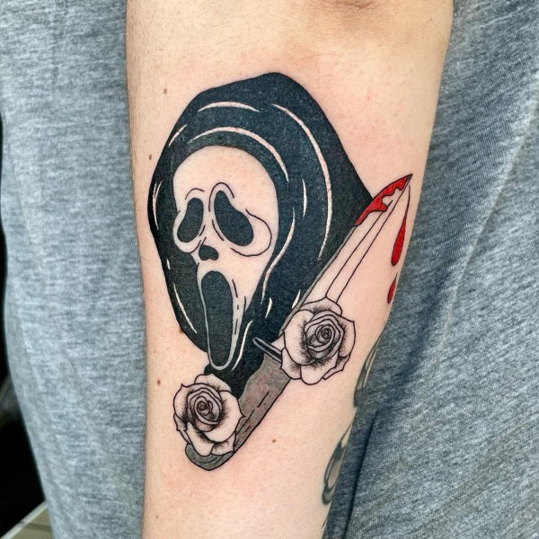 Ghostface Tattoo: Meanings, Designs and Ideas – neartattoos