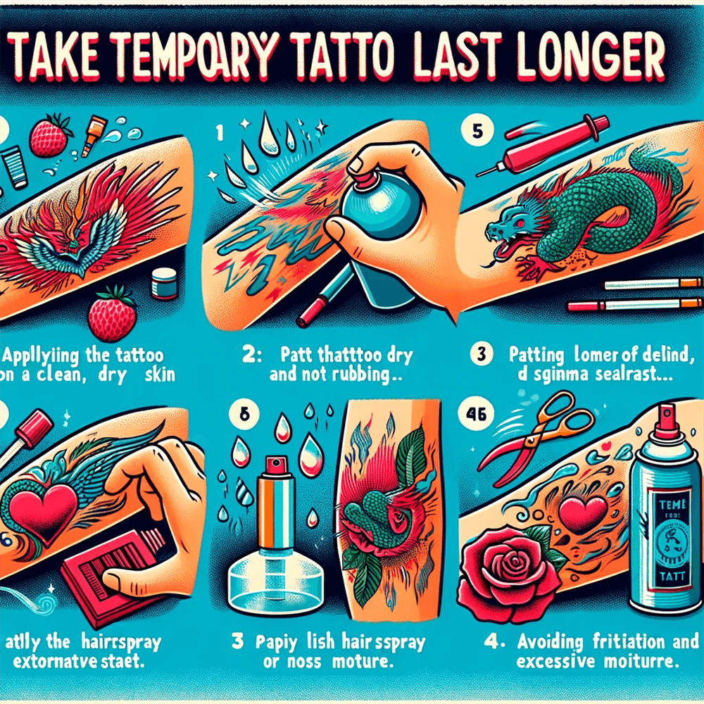 How to Make Temporary Tattoos Last Longer？