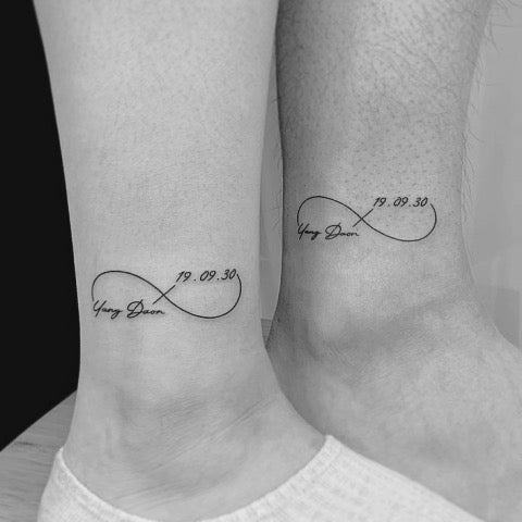 Infinity Ankle Tattoo