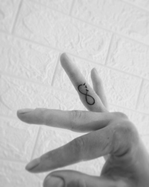 Infinity Tattoo on Finger