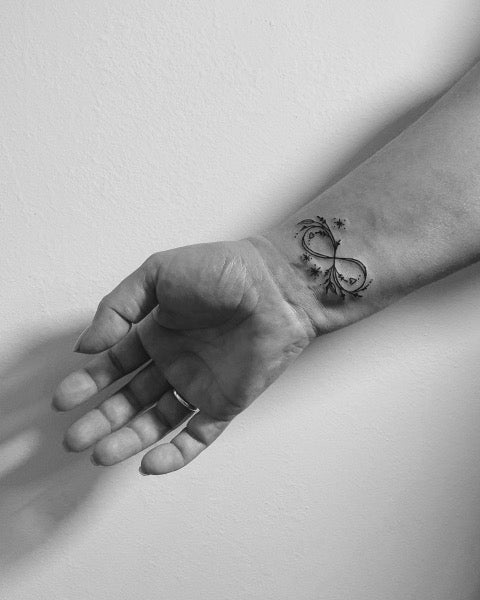 Tattify Infinity Temporary Tattoo - Til Death (Set of 2) - Walmart.com