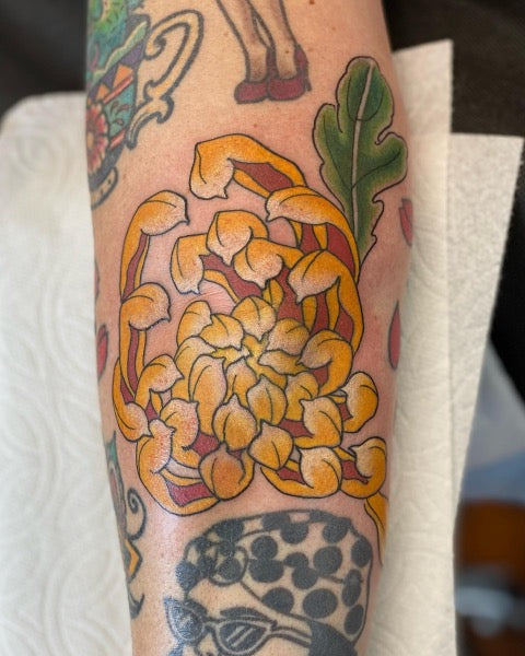 Japanese Chrysanthemum Tattoo