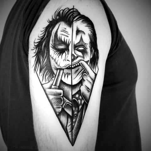 Joker Face Tattoos