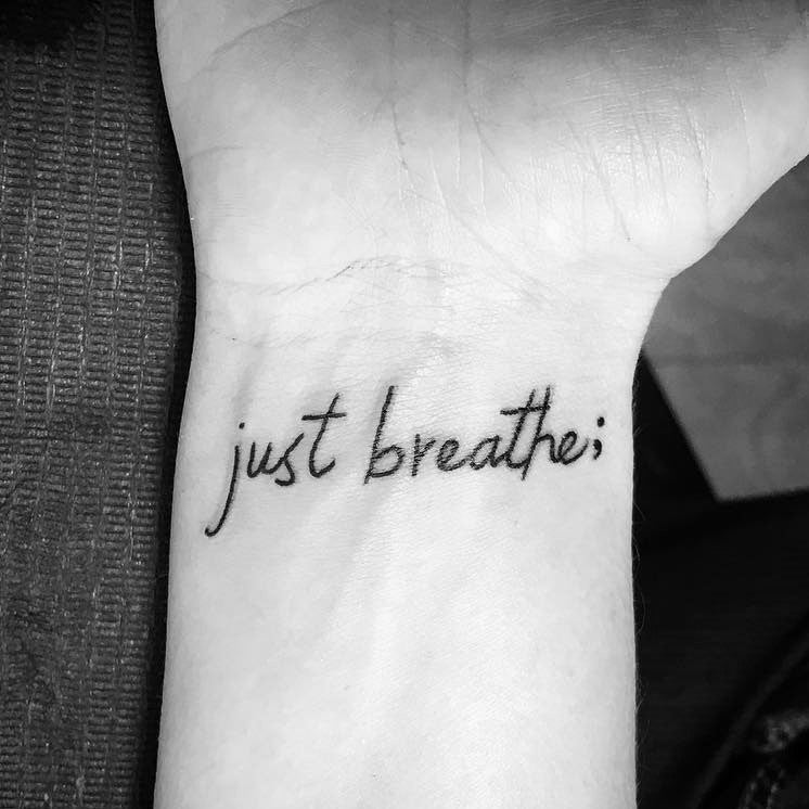 Buy Just Breathe Wildflowers Temporary Tattoo Online in India  Etsy