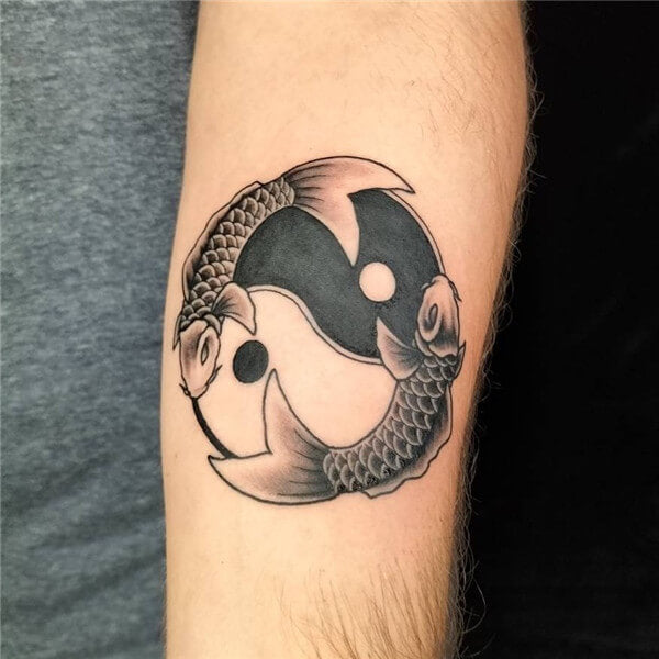 Yin Yang Koi by JenJensJourney on deviantART  Avatar tattoo Koi tattoo  Yin yang tattoos