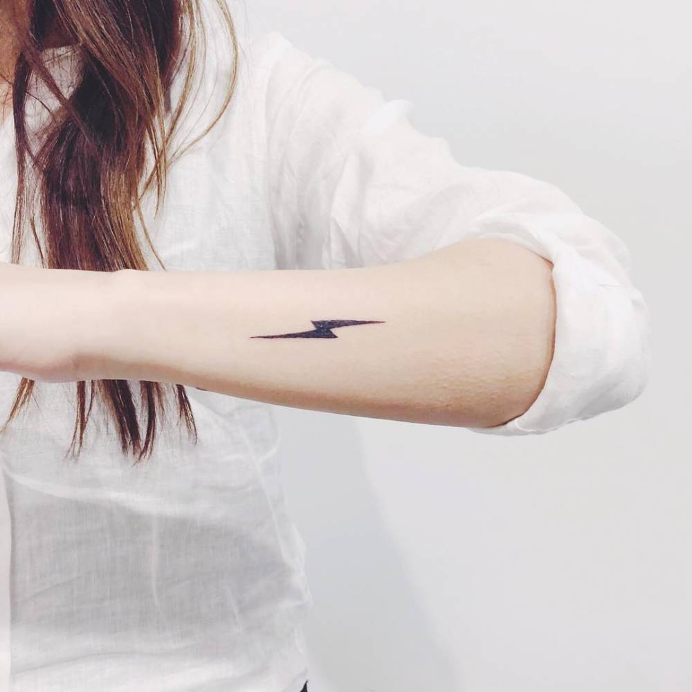 Lightning Bolt Tattoo Meaning Symbolism and Designs