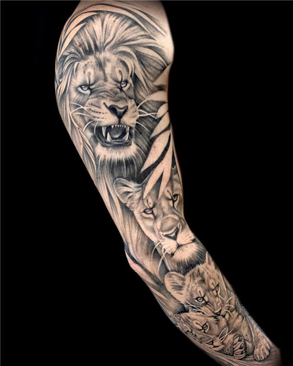 Lion Goddess Tattoo  Reallooking Temporary Tattoos  SimplyInkedin