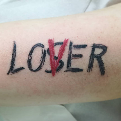 loserlover tattoo  Thiago Padovani  Tatuagem