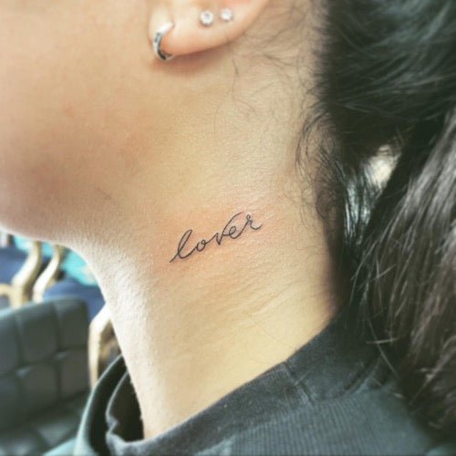 66 Meaningful One-word Tattoos That Say A Million Things