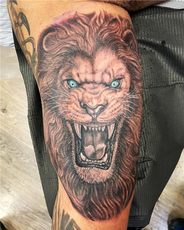 Roaring Tiger Tattoo