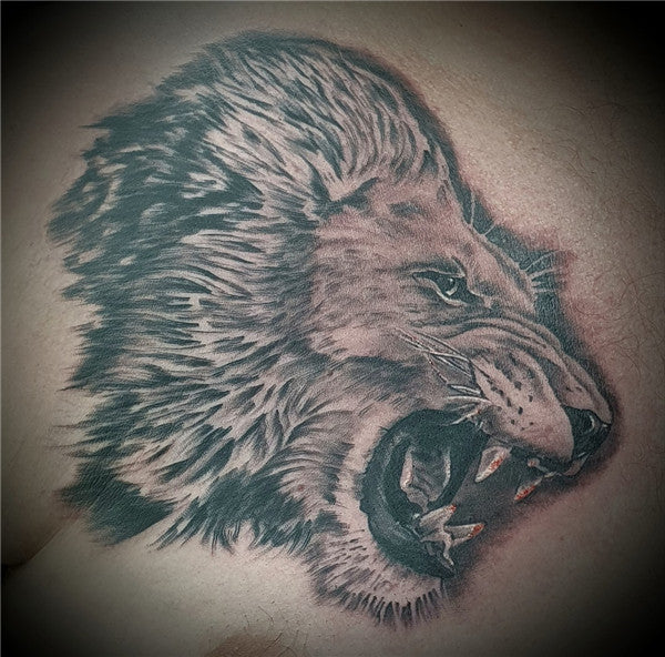 Roaring Lion Tattoo