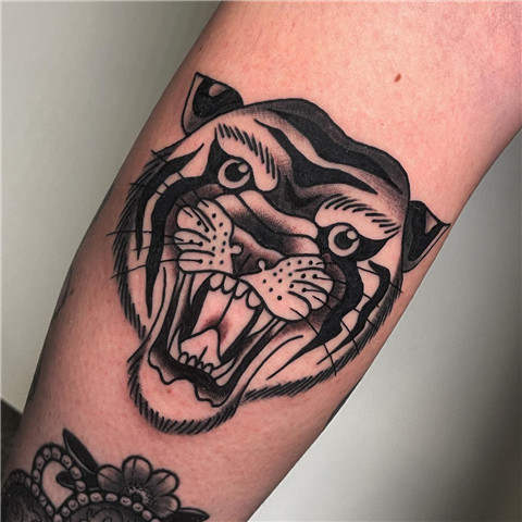 Roaring Tiger Tattoo
