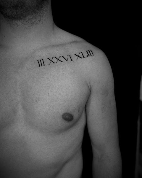 85 examples of the beautiful and meaningful roman numeral tattoo