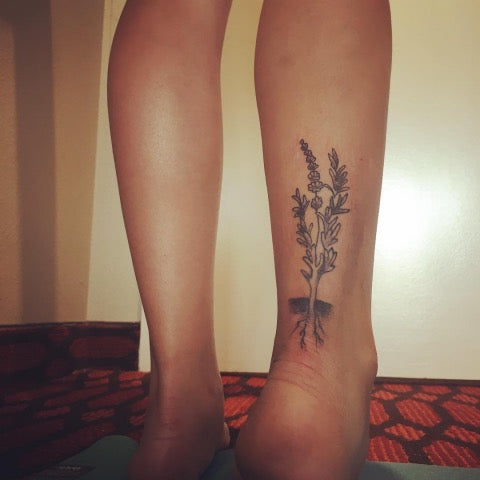 Rosemary and Lavender Tattoo