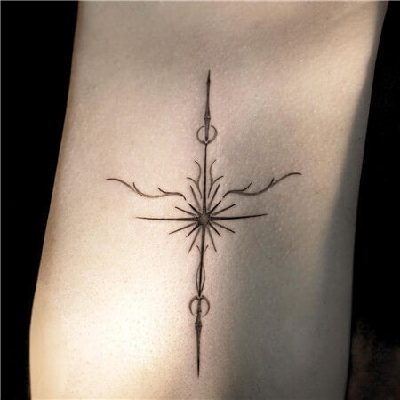 Compass Tattoos Meanings Tattoo Styles  Tattoo Ideas