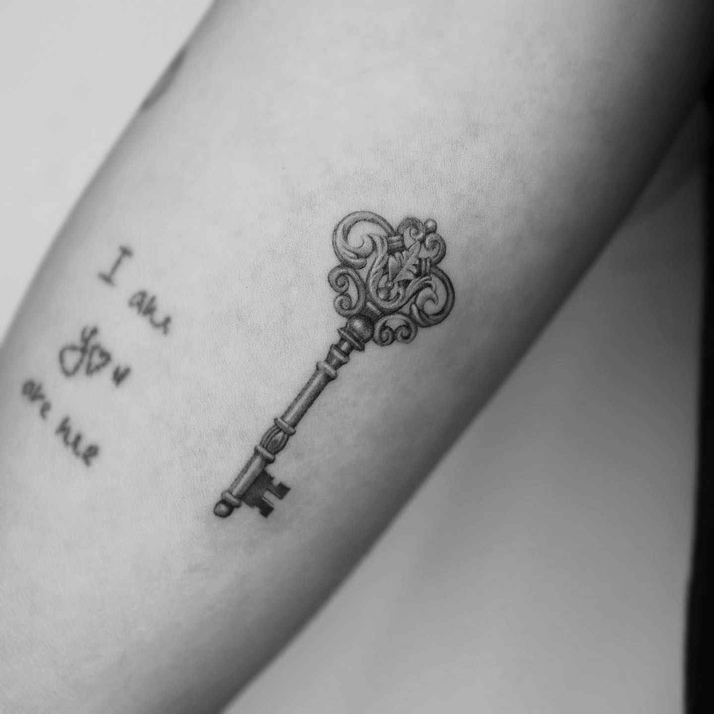 Skeleton Key Tattoo