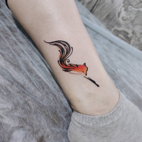 Small Fox Tattoo