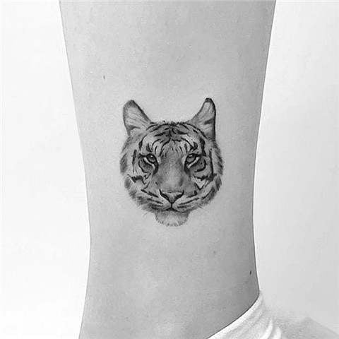 Small Tiger Tattoo