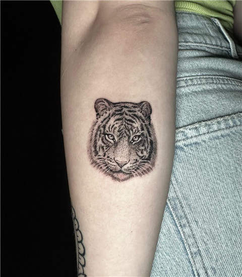 Small Tiger Tattoo