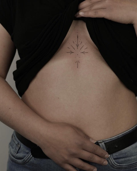 Elegant Underboob Tattoo Designs for Women