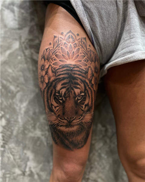 Tiger Mandala Tattoo