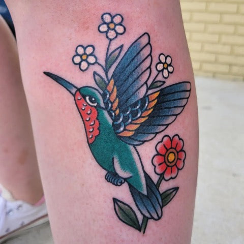 Aggregate 81 american traditional hummingbird tattoo best  thtantai2