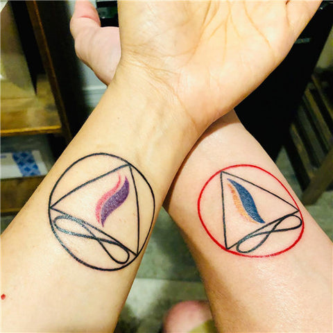Couple Tattoos for the Much in Love Soulmates Its not as difficult as You  Think  Wedding Planning and Ideas  Wedding Blog