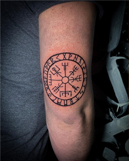 Viking Compass Tattoo