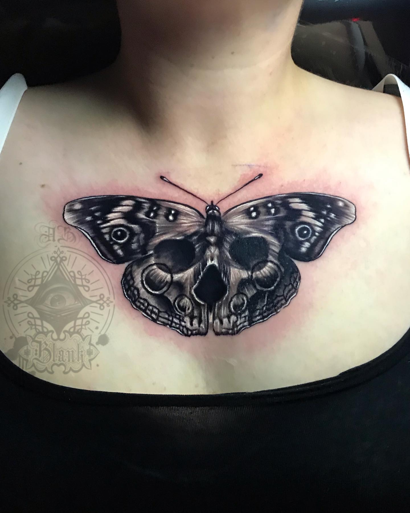 ALL DAY Tattoo BKK  Transform oneself with butterfly tattoos with their  beautiful wing patterns in black and grey Tattoo by Ice  Facebook